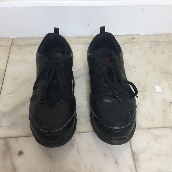 Reebok Mens Sz/8.5W Alloy Toe Leather Work Shoe main image 4